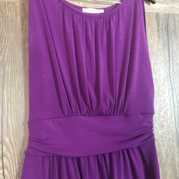 RICKIS Revolution Royal Purple Sleeveless Gathered Dress - Picture 2 of 9